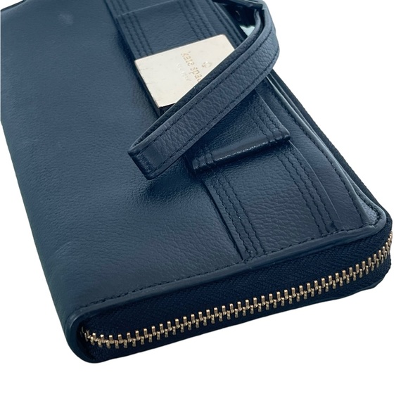 Kate Spade Layton Primrose Black Leather Wallet / Wristlet - Picture 6 of 17